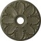 Ekena Millwork Milan Ceiling Medallion (Fits Canopies up to 4 5/8"), 24 1/2"OD x 3 1/2"ID x 1"P, Painted Turtle CM24MIPTF - alternate 1